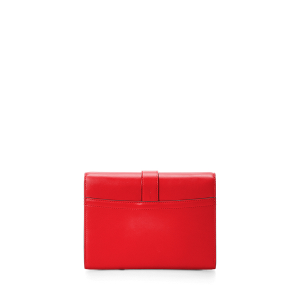 Carteira de tiracolo Welington Ralph Lauren Collection em Vermelho papoila 9