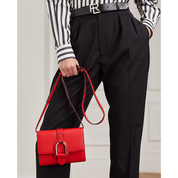 Carteira de tiracolo Welington Ralph Lauren Collection em Vermelho papoila 7