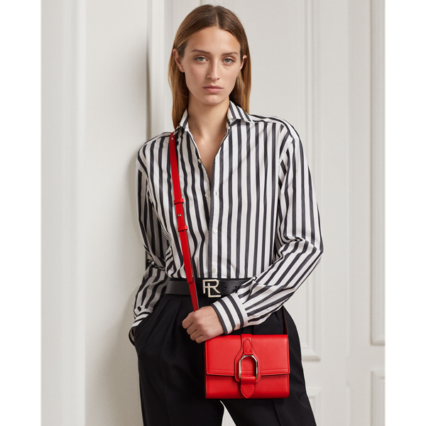 Carteira de tiracolo Welington Ralph Lauren Collection em Vermelho papoila 8