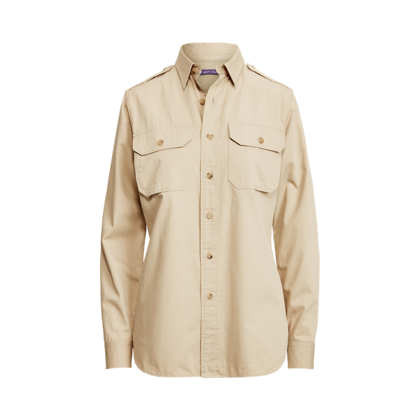 Cotton Twill Utility Shirt Ralph Lauren Collection 1