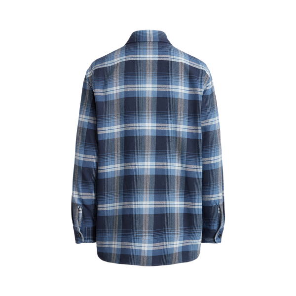 Kariertes Baumwollhemd Darleen Ralph Lauren Collection in Indigo multi 2