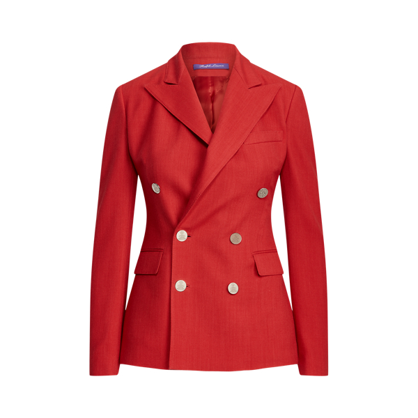 Kaschmirblazer Camden Ralph Lauren Collection in Mohnrot 2