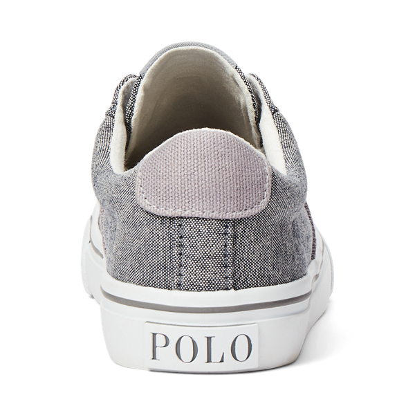 Chambray Blue Sayer Cotton Canvas Sneaker Junior 3