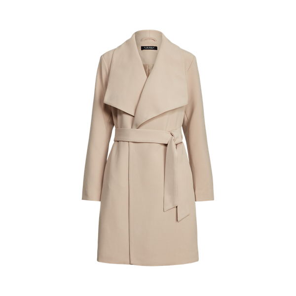 Ralph lauren crepe coat clearance