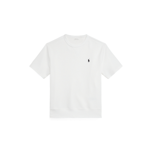 Double-Knit Short-Sleeve Sweatshirt Polo Ralph Lauren 1