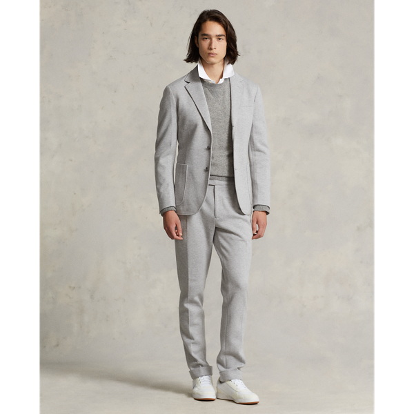 Andover Heather Polo Soft Double-Knit Blazer Polo Ralph Lauren 4