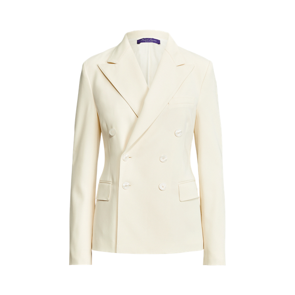 Off White Safford Wool Gabardine Jacket Ralph Lauren Collection 2