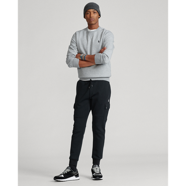 Doppellagiges Rundhals-Sweatshirt Polo Ralph Lauren in Classic Grey Heather/C976 4