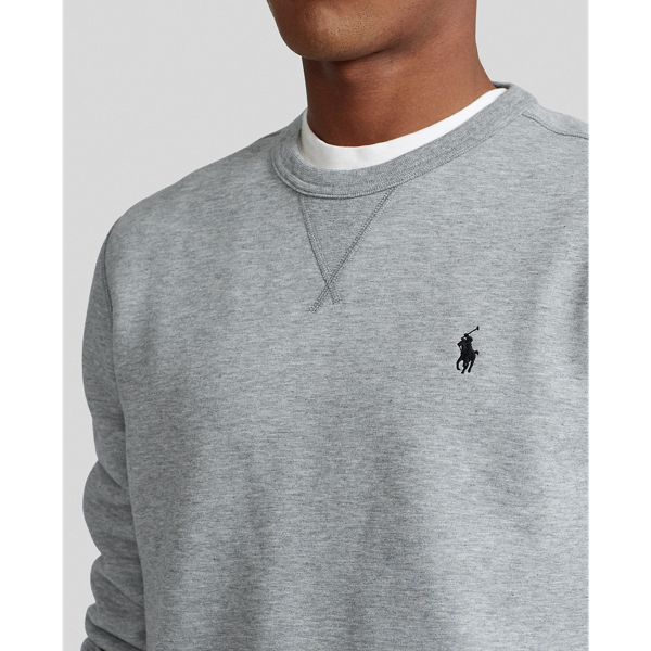 Doppellagiges Rundhals-Sweatshirt Polo Ralph Lauren in Classic Grey Heather/C976 6