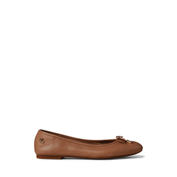 Jayna Leather Flat Lauren 1