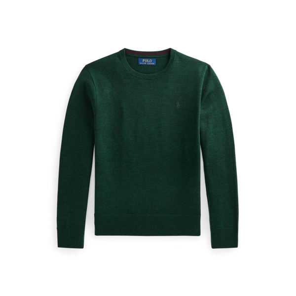 Camisola de l&atilde; com gola redonda Boys 6-14 Years em 1