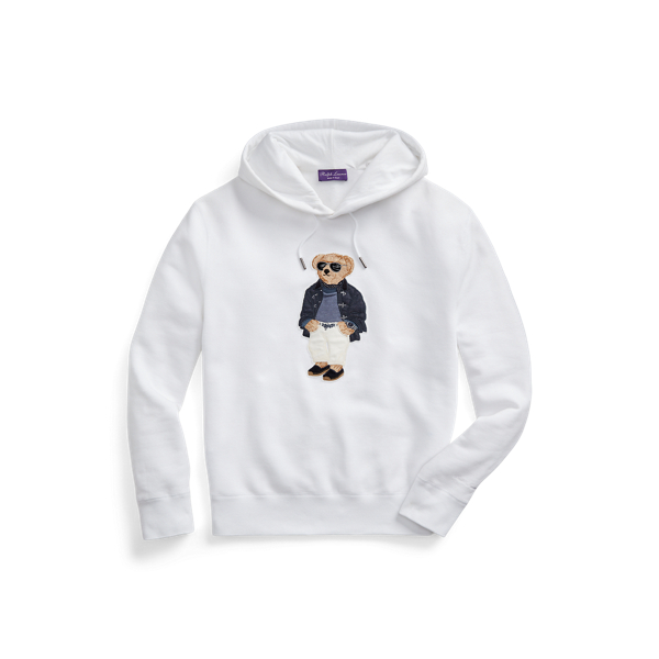Polo Bear Terry Hoodie Purple Label 1
