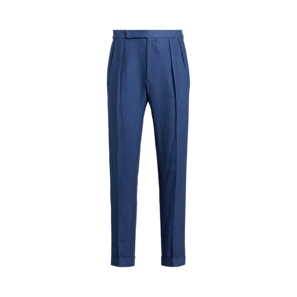 Gregory Linen Twill Suit Trouser Purple Label 1
