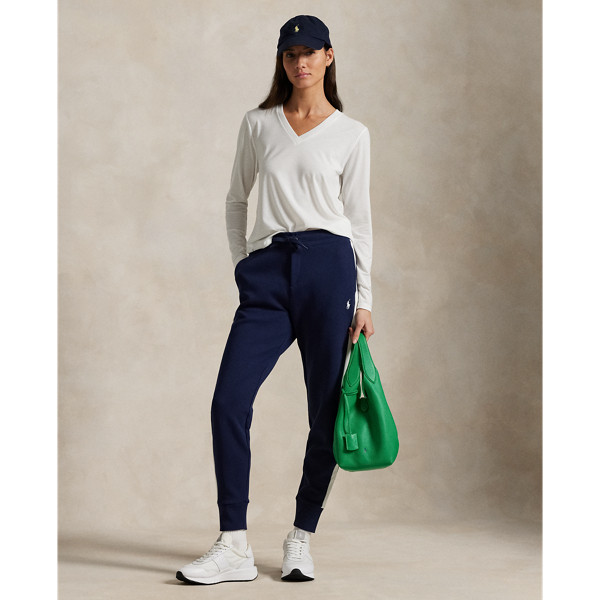 Refined Navy/White Wimbledon Ballperson Jogger Pant Polo Ralph Lauren 1