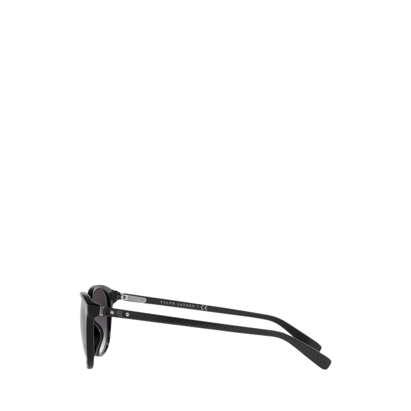 Shiny Black Automotive Carbon Fiber Sunglasses Ralph Lauren 3
