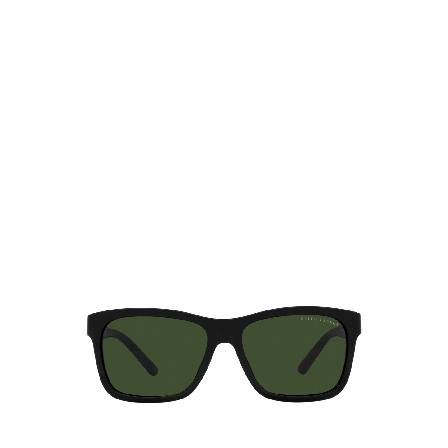 Мужские солнцезащитные очки Ralph Lauren Stirrup Classic Sunglasses, цвет: Блестящий чёрный — фото 1