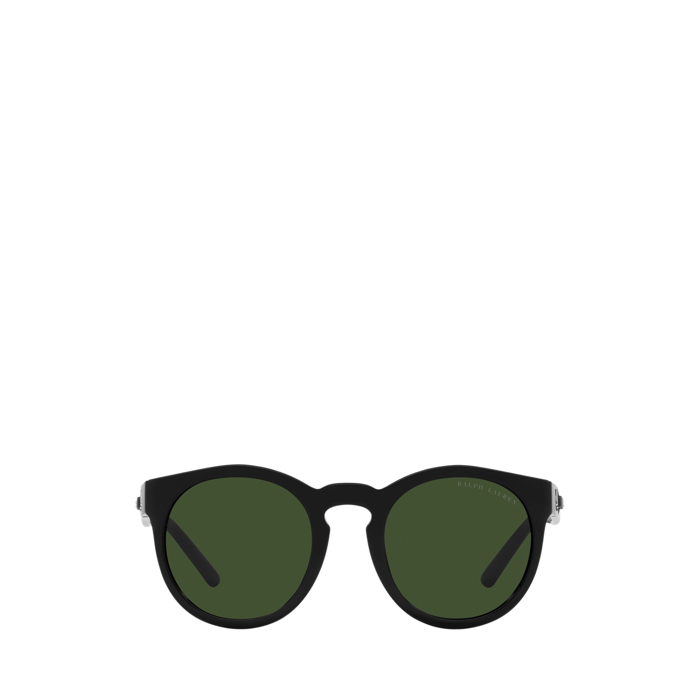 Мужские солнцезащитные очки Ralph Lauren Stirrup Bedford Sunglasses, цвет: Блестящий чёрный — фото 1