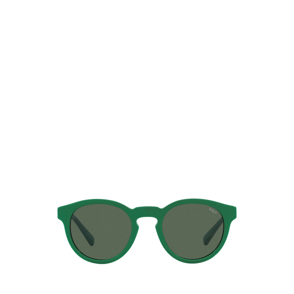 Shiny Cruise Green Color Shop Round Sunglasses Polo Ralph Lauren 2