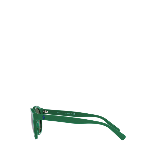 Shiny Cruise Green Color Shop Round Sunglasses Polo Ralph Lauren 3