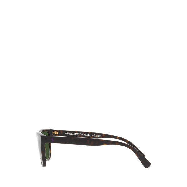 Shiny Dark Havana Wimbledon Tortoiseshell Sunglasses Polo Ralph Lauren 3