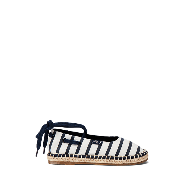 Espadrilles Pyper ray&eacute;es en toile Junior en 1