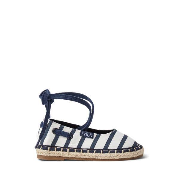 Pyper Striped Canvas Espadrille Girls 1.5-6.5 Years 1
