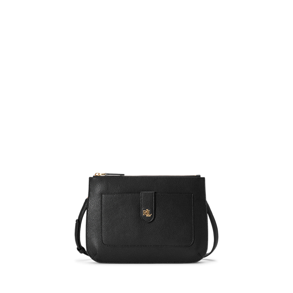 Jamey medium leren crossbodytas