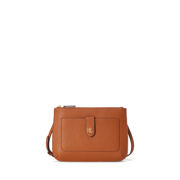 Pebbled Leather Medium Jamey Crossbody