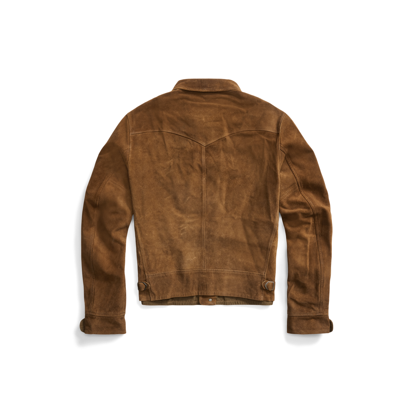 Мужская куртка Ralph Lauren Roughout Suede, цвет: Коричневый — фото 1