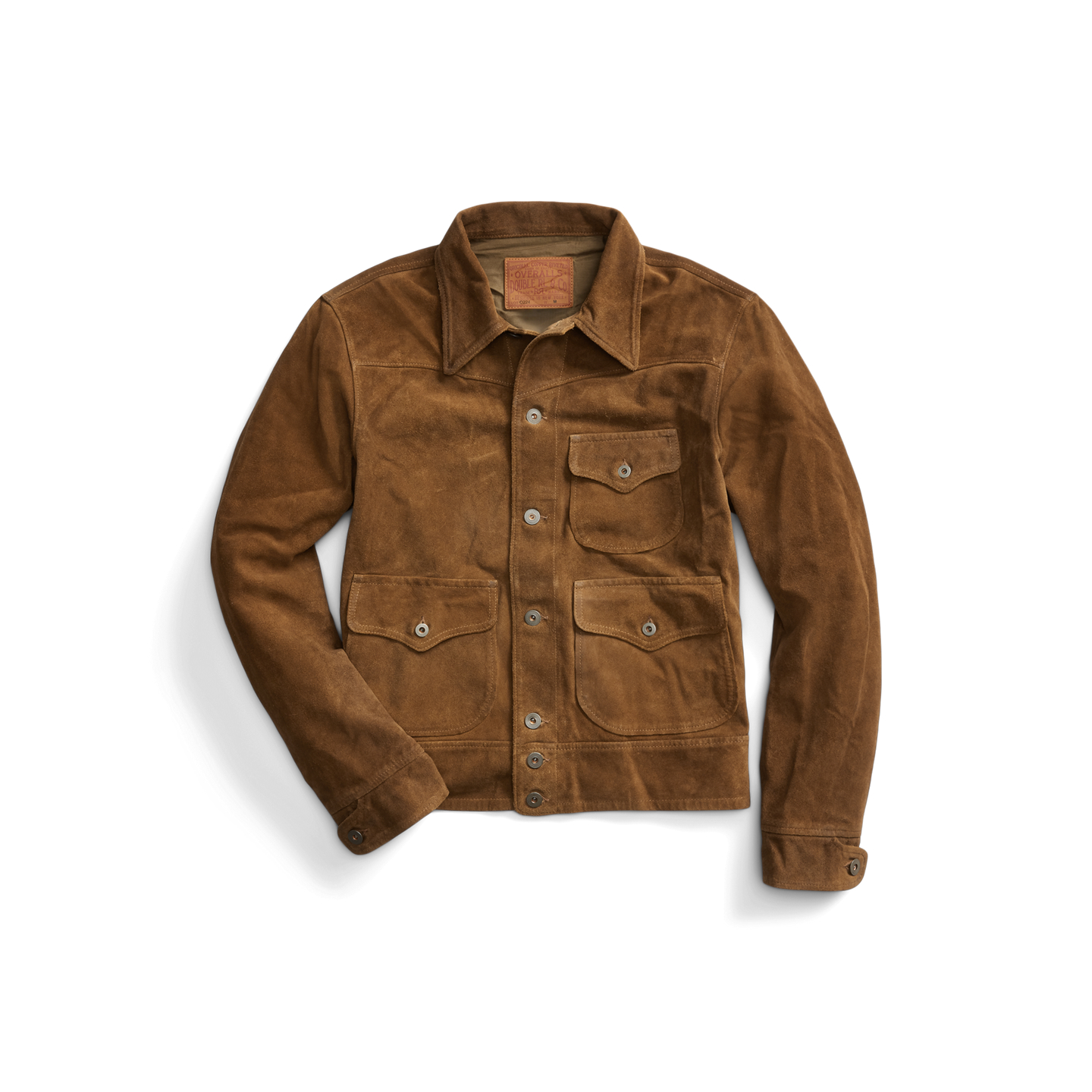 Мужская куртка Ralph Lauren Roughout Suede, цвет: Коричневый — фото 3