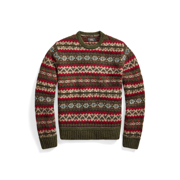 Fair Isle Wool-Blend Jumper RRL 1