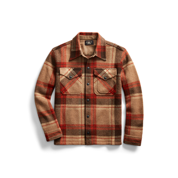 Plaid Wool Workshirt Jumper RRL 1