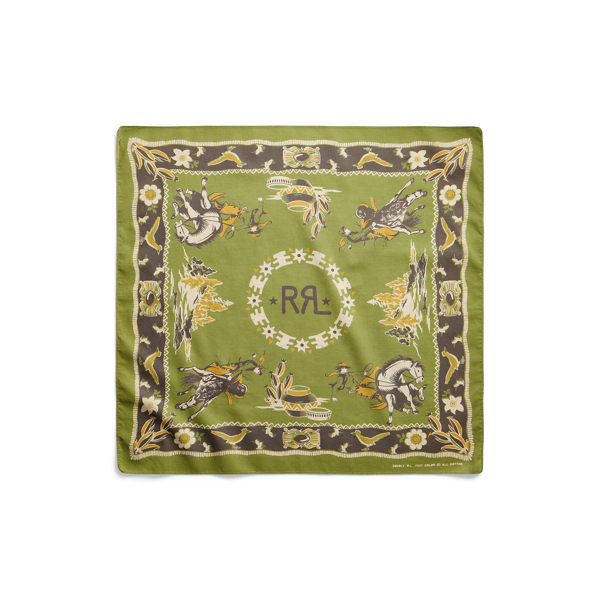 Western-Print Cotton Bandanna