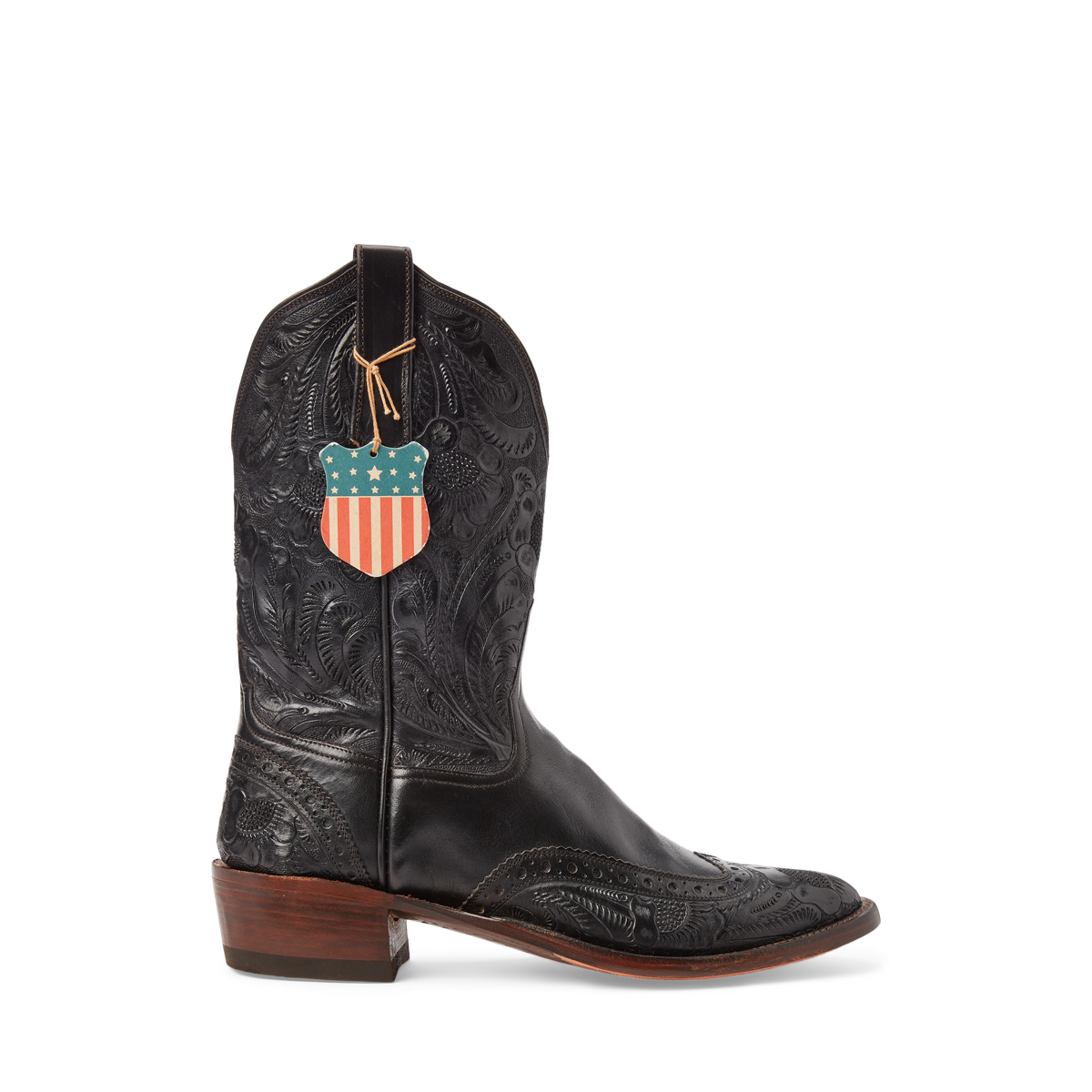 Cowboy boots ralph lauren hotsell