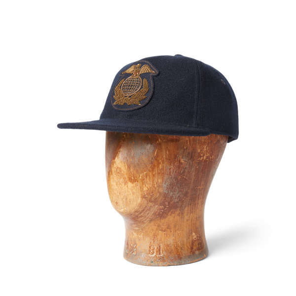 Bullion-Patch Felt Ball Cap