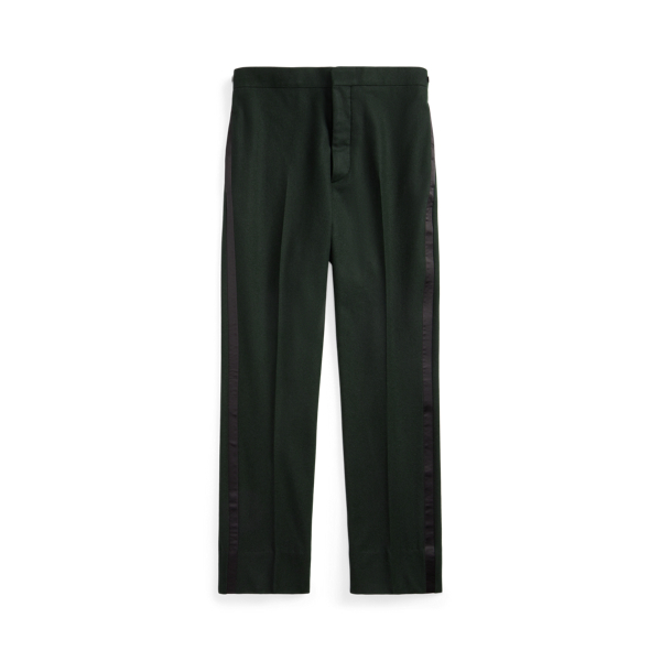 Slim Fit Wool Flannel Tuxedo Trouser RRL 1