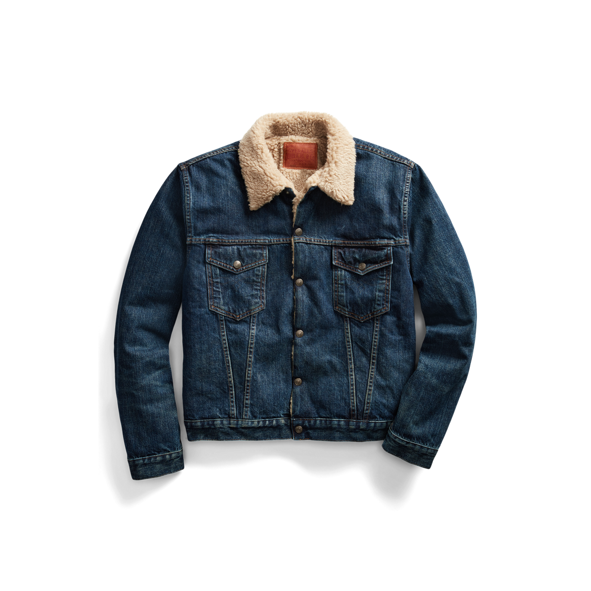 Ralph lauren fleece lined jacket online