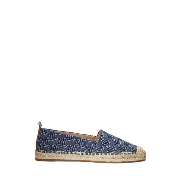 Cameryn II jacquard monogram espadrilles Lauren in 1