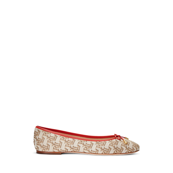 Ballerines Jayna&nbsp;II monogramme jacquard
