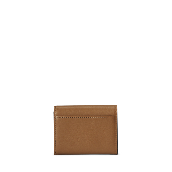 NEW!【POLO RalphLauren】Polo ID Leather Fold-Over Card Case Polo ID Leather Fold-Over Card Case for Women | Ralph Lauren® PA