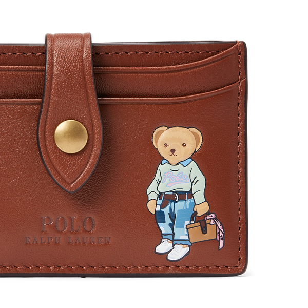 Porte-cartes plat New Orleans Polo Bear Polo Ralph Lauren en Selle 3