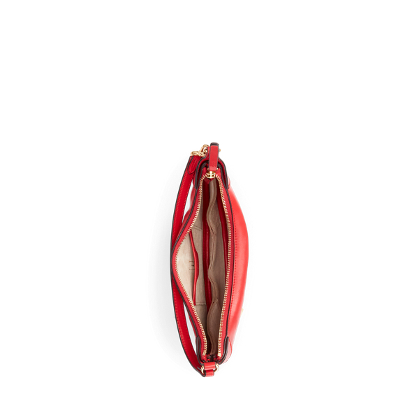 Tango Red Polo ID Calfskin Mini Shoulder Bag Polo Ralph Lauren 5