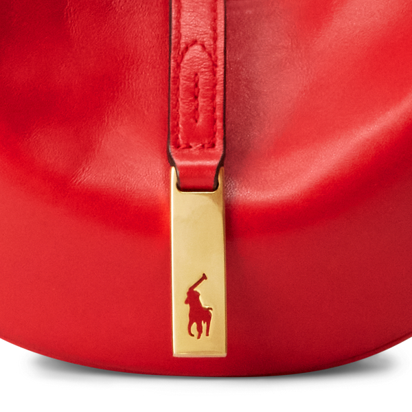 Tango Red Polo ID Calfskin Mini Shoulder Bag Polo Ralph Lauren 6