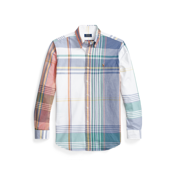 Classic Fit Plaid Oxford Shirt Polo Ralph Lauren 1