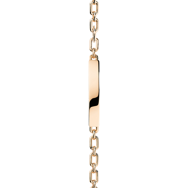 18k Rose Gold Rose Gold ID Bracelet The Chunky Chain Collection 2
