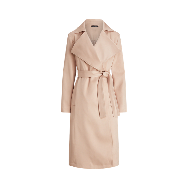 Wrap-Style Trench Coat Lauren 1