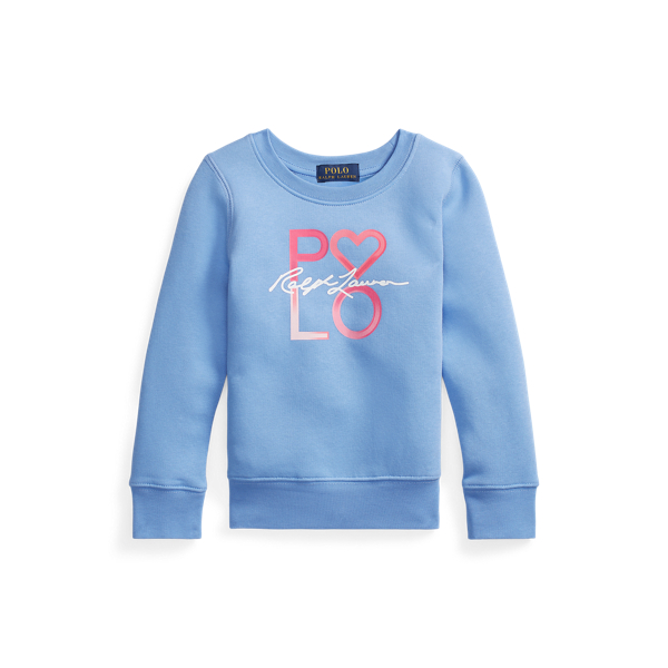 Logo Fleece Pullover Girls 1.5-6.5 Years 1