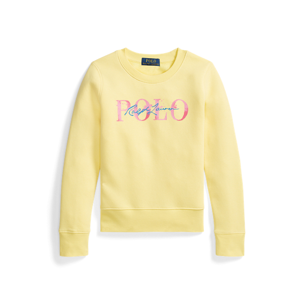 Logo Fleece Pullover Girls 7-14 Years 1