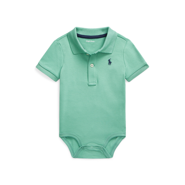 Body tipo polo de algod&oacute;n suave