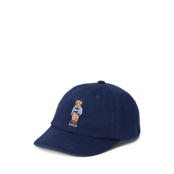 Polo Bear Cotton Twill Ball Cap Boys 1.5-6 Years 1